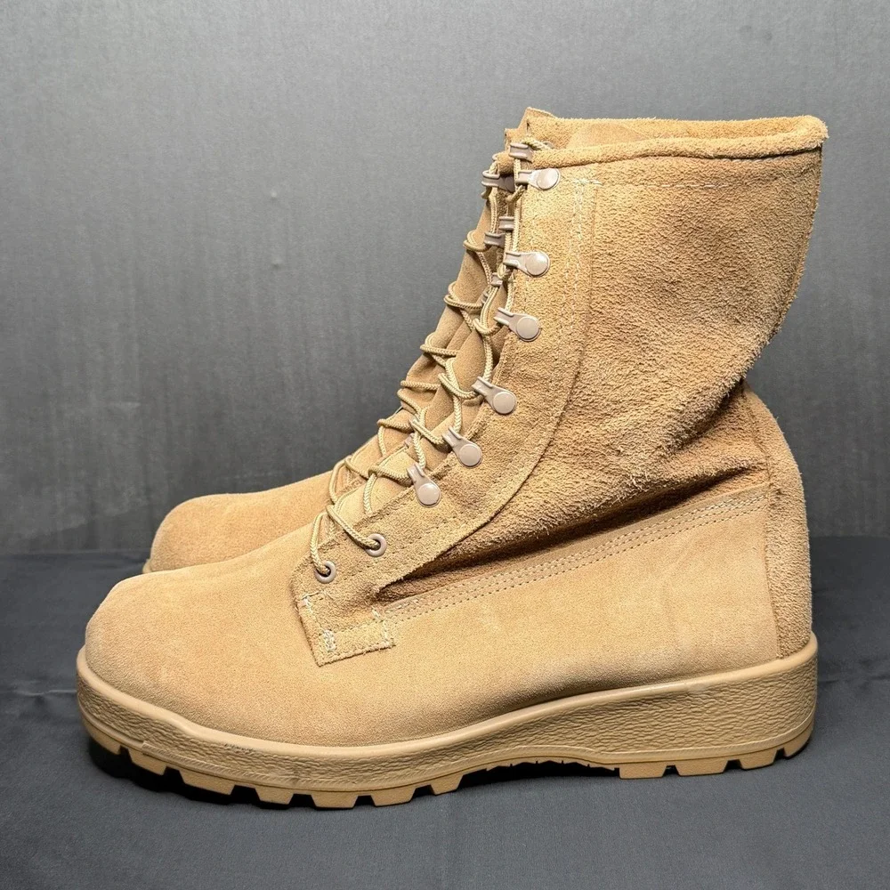 Altama Boots Mens Sz 11.5 W Tan Gore-Tex Cold Weather Combat Military Jungle New